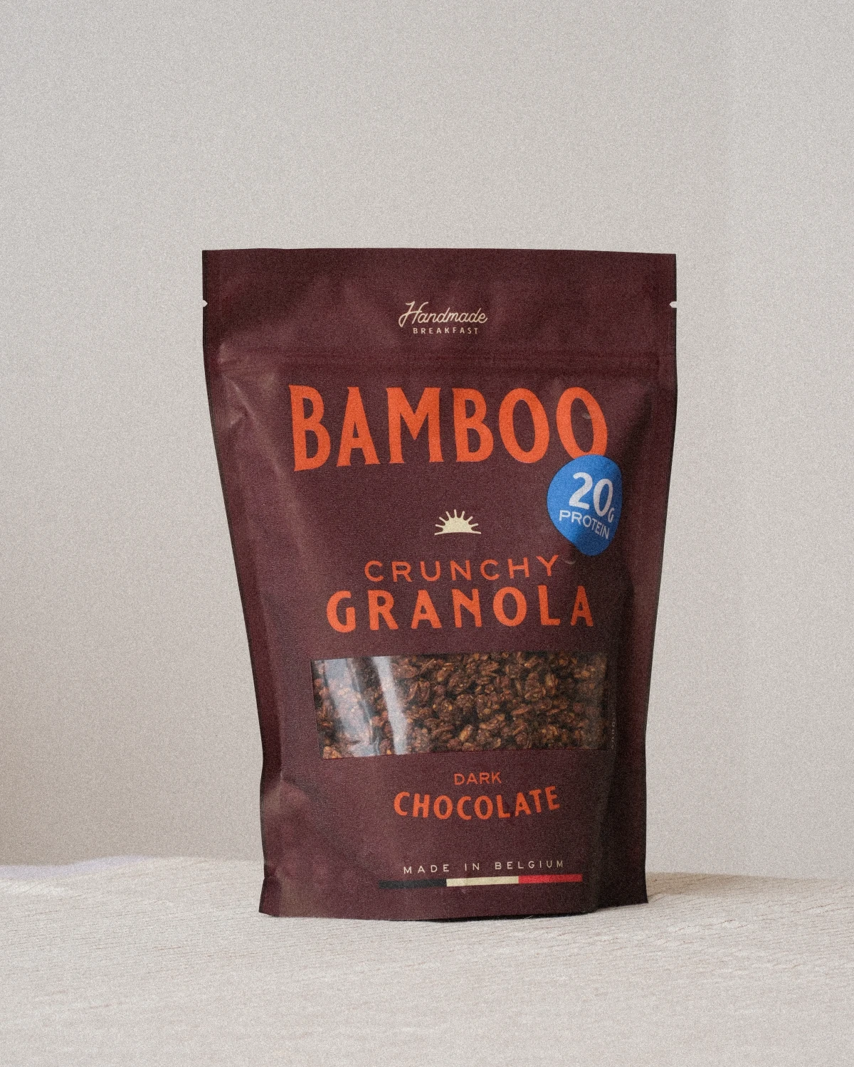 Crunchy Granola Dark Chocolate - High in Protein