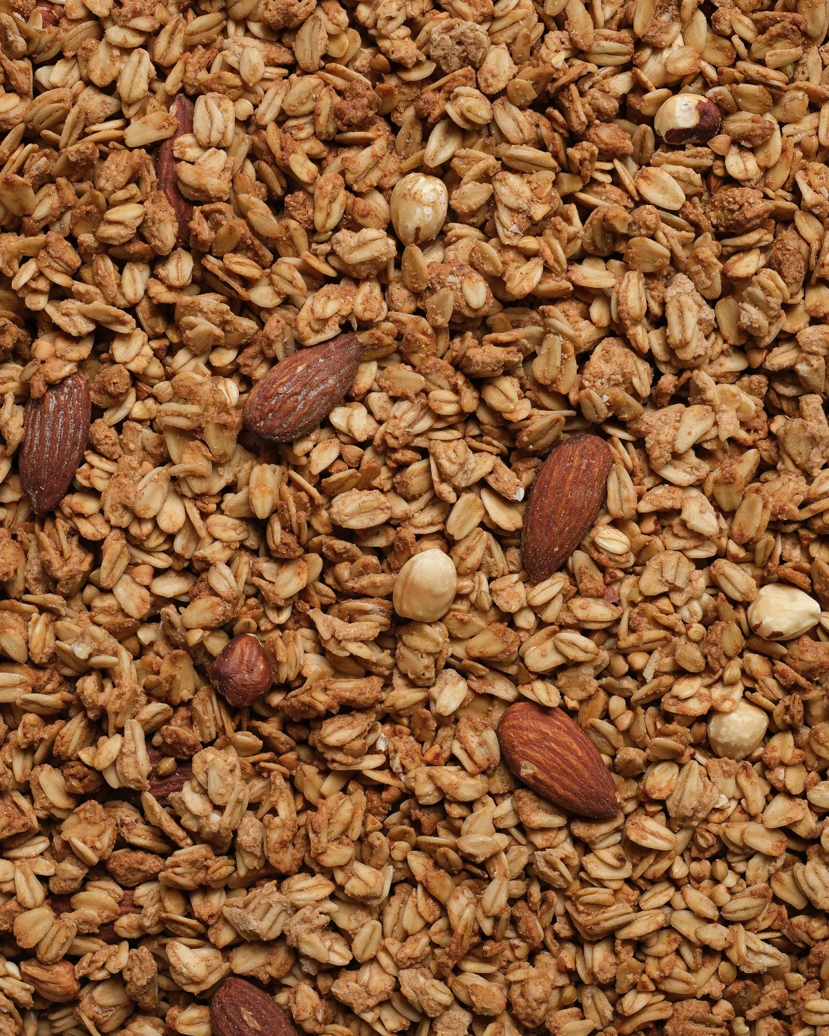 Crunchy Granola Roasted Nuts - Low in Sugar - 0