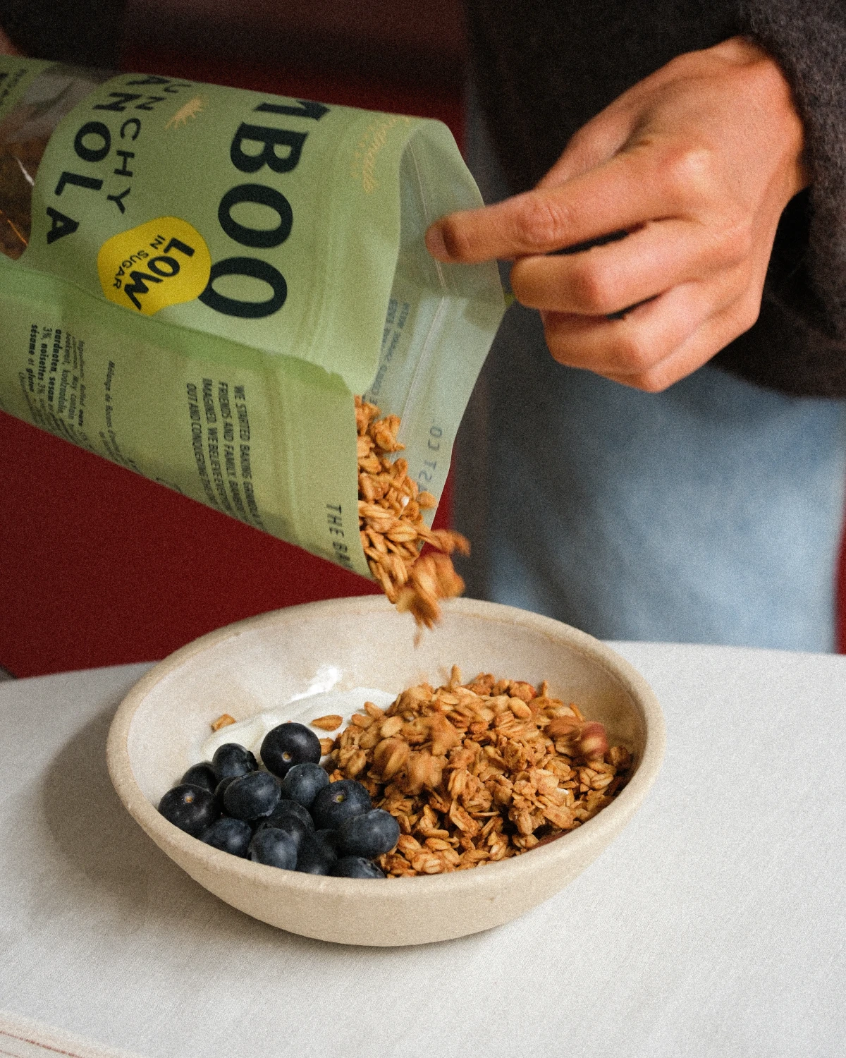 Crunchy Granola Roasted Nuts - Low in Sugar - 1
