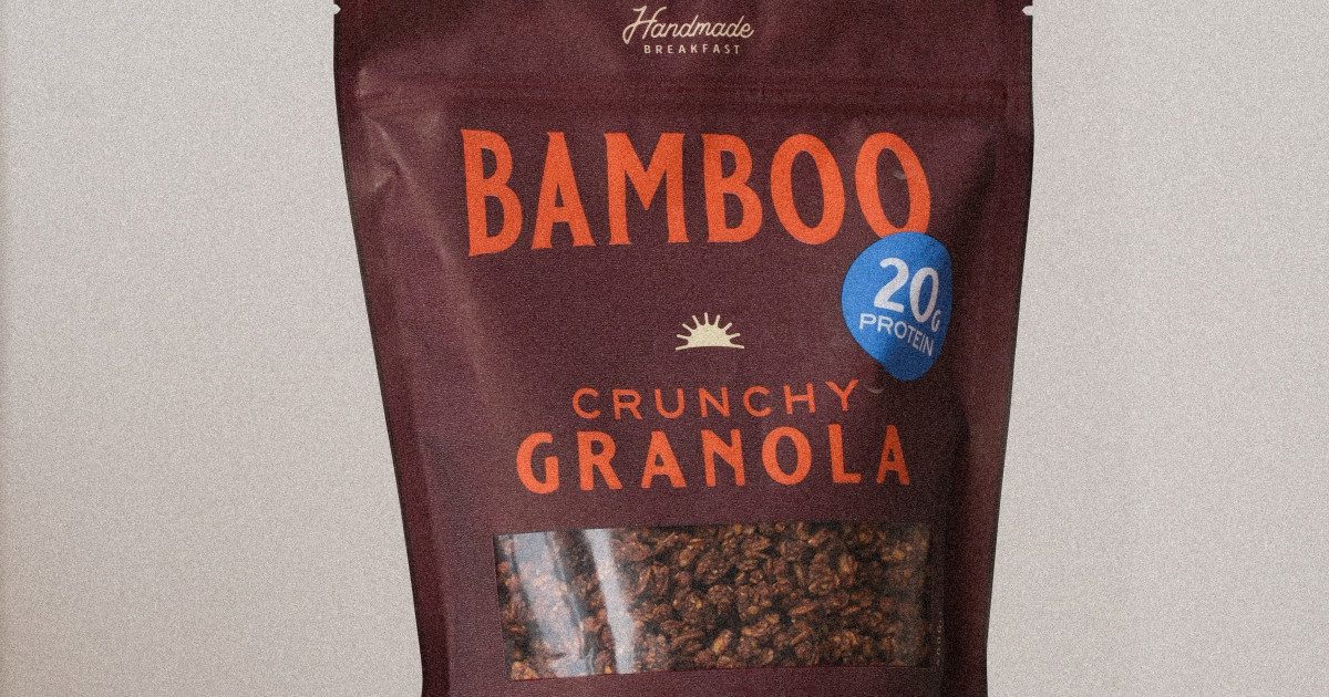 High-protein granola dark chocolate 400g | Bamboo